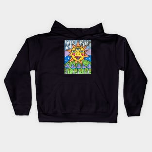 Live Freely Sun Kids Hoodie